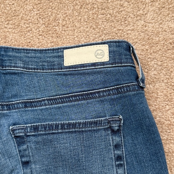 AG Adriano Goldschmied The Jodi Crop Side Slit High Rise Crop Flare Jeans 29R - Picture 6 of 10